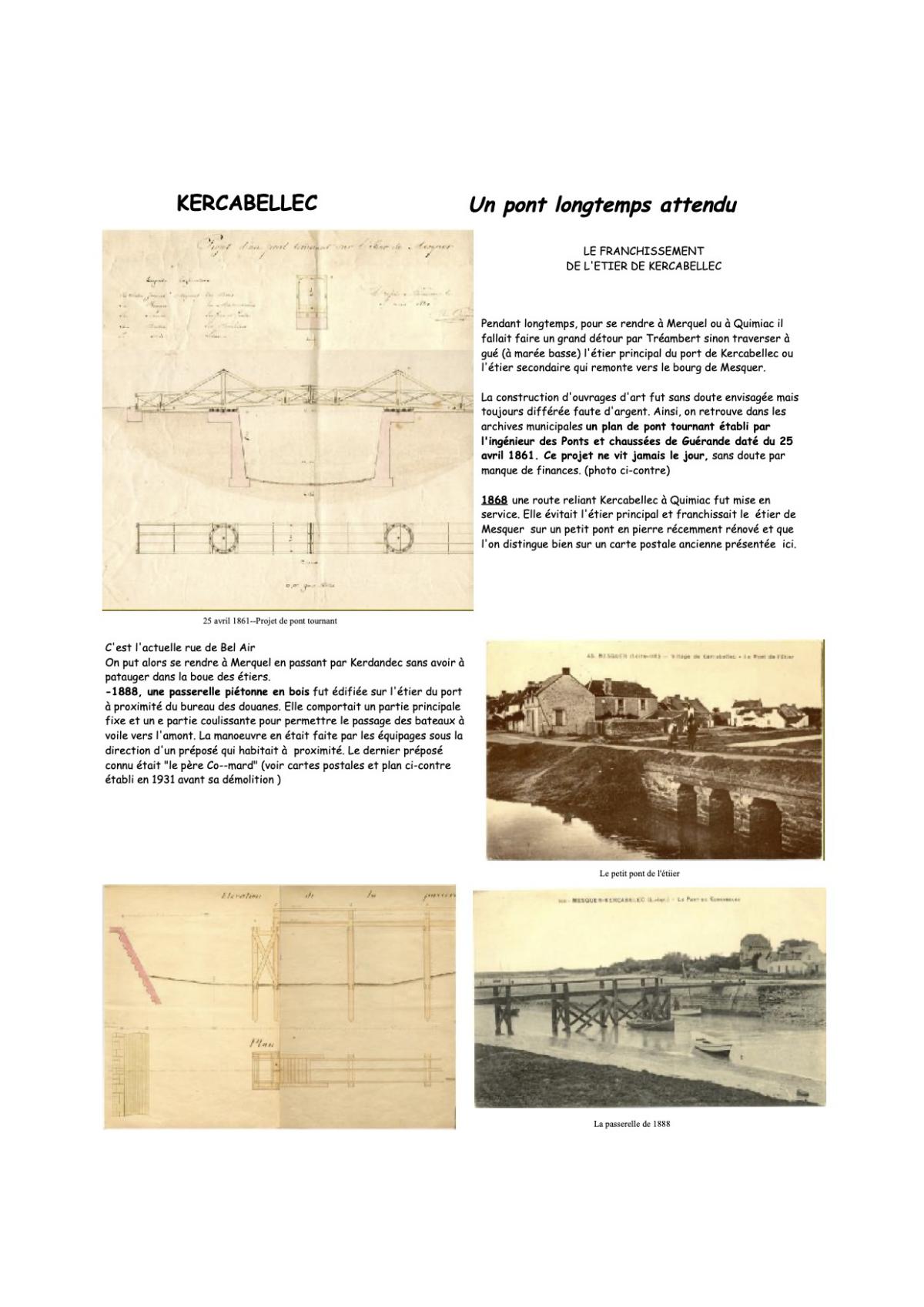 Le pont de Kercabellec